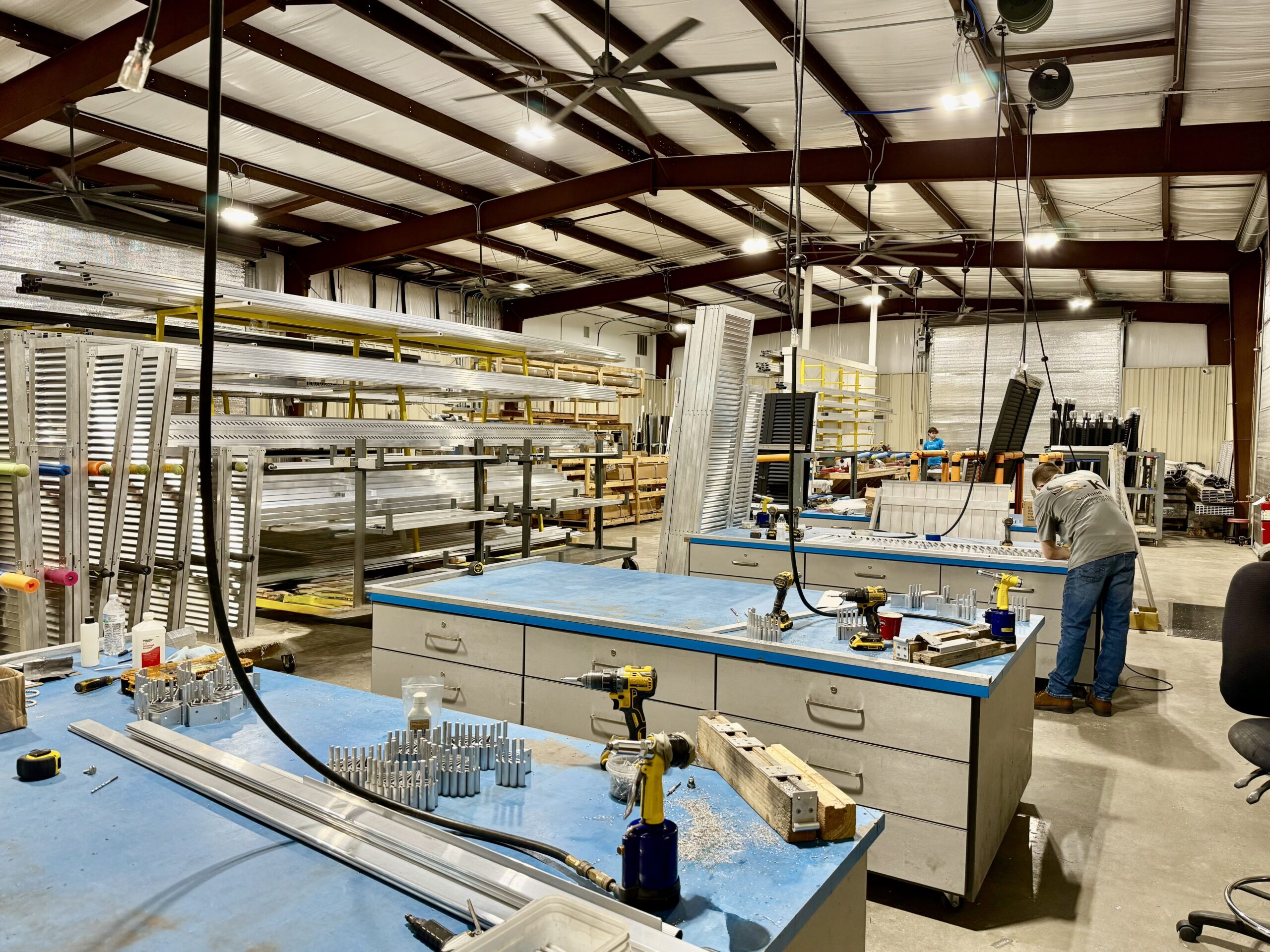 Powder inventory and custom colors